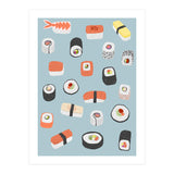 Sushi Roll Maki Nagiri Food Art (Print Only) thumbnail