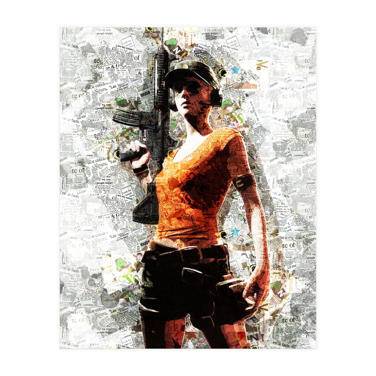 Pubg Girl (Print Only)