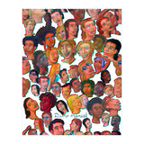 Rostros Alegres 3d (Print Only) thumbnail