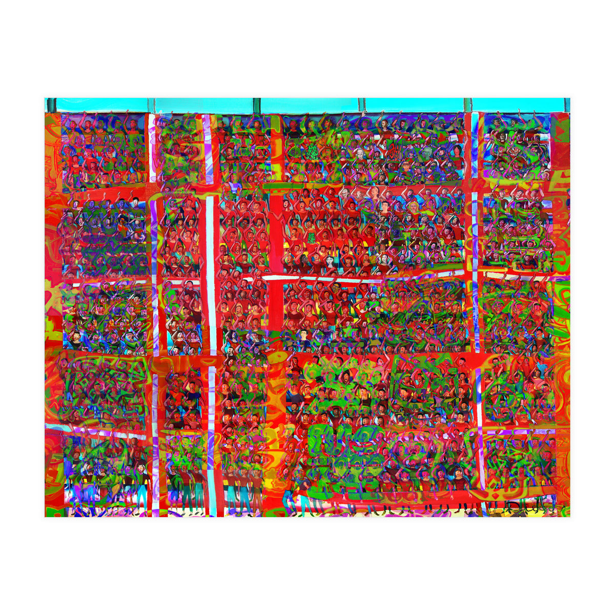 Gran Hinchada Roja 9 (Print Only)