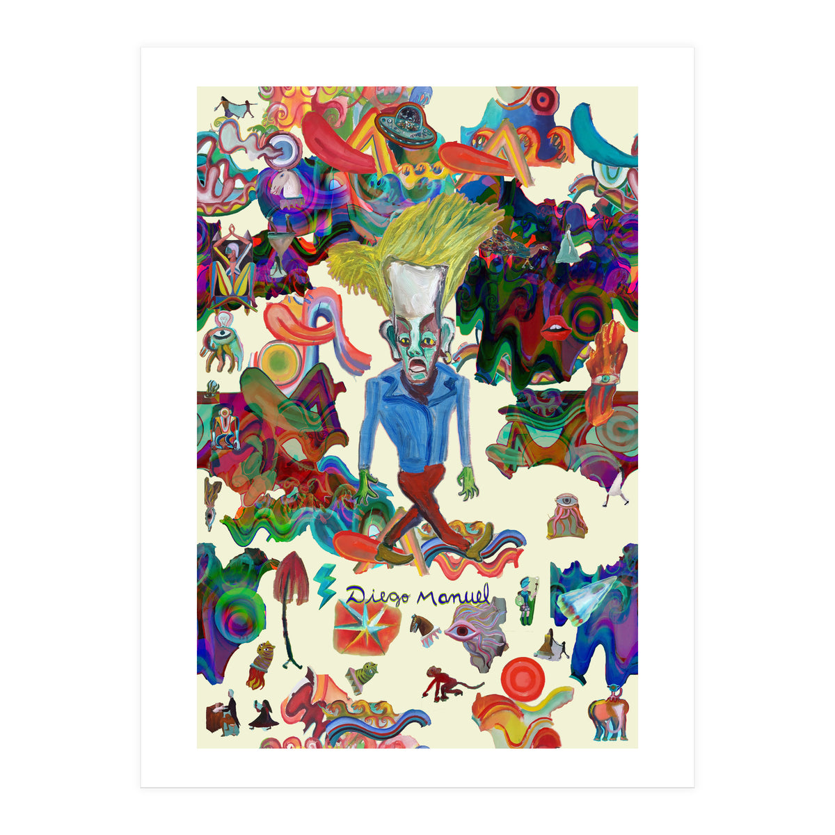 Graffitis 2021 Tapiz 49 B (Print Only)