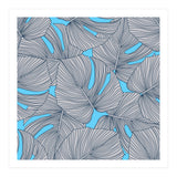 Leaves On Blue (Print Only) thumbnail
