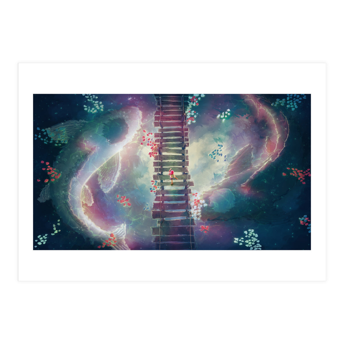 Walking Through Sun, Moon, and Stars (Print Only)