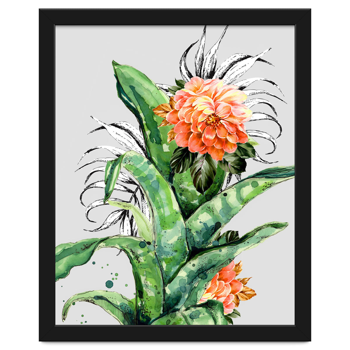 Collage of florid nature