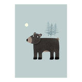 The Bear, the Trees and the Moon (Print Only) thumbnail