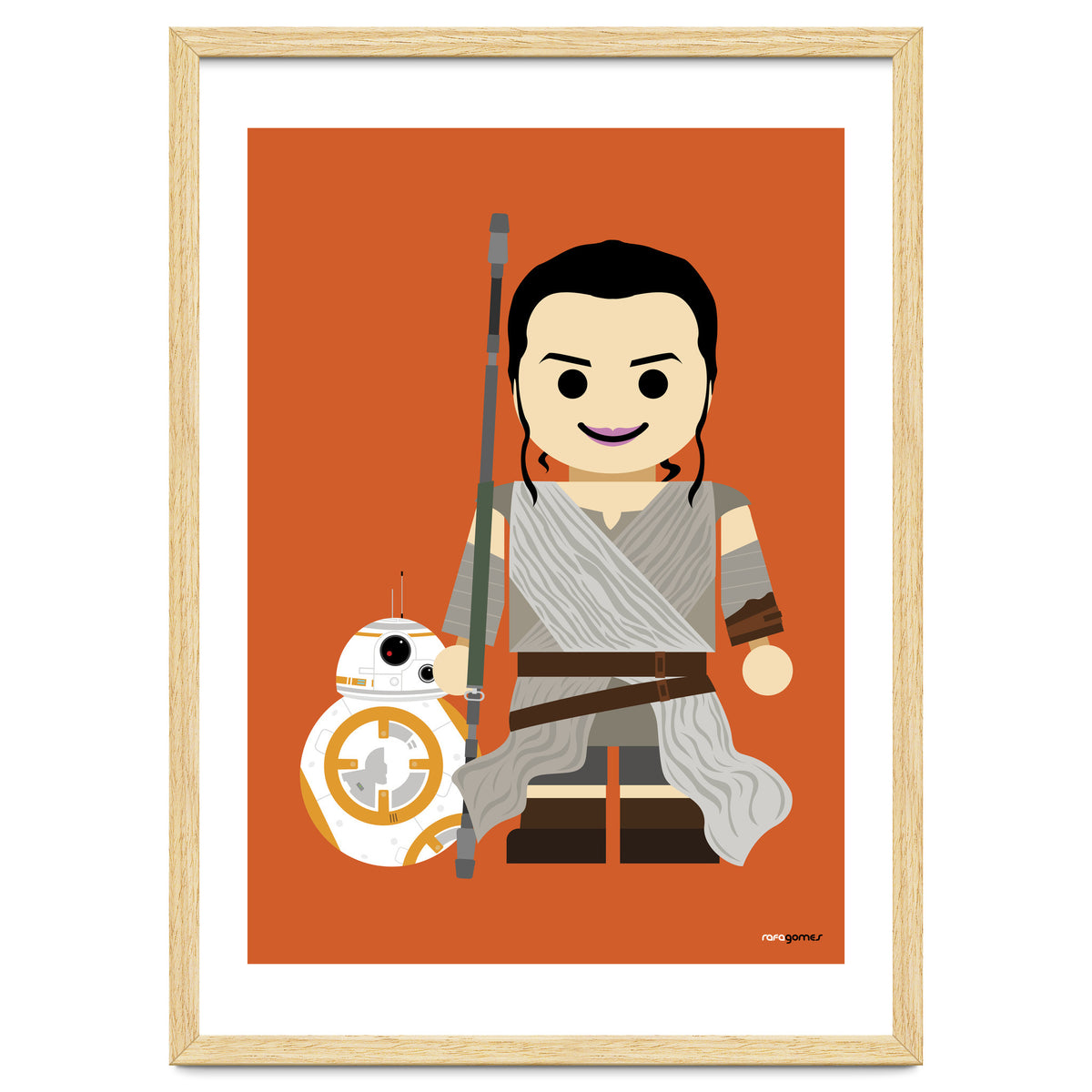 BB8 and Rey Toy