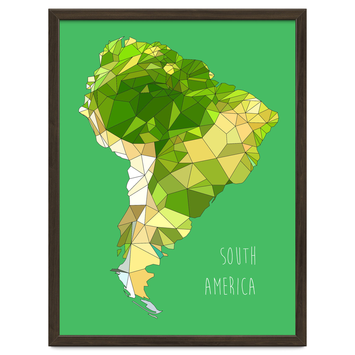 SOUTH AMERICA – Green