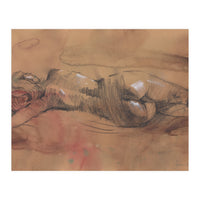 Feminine body drawing of a woman (Print Only)