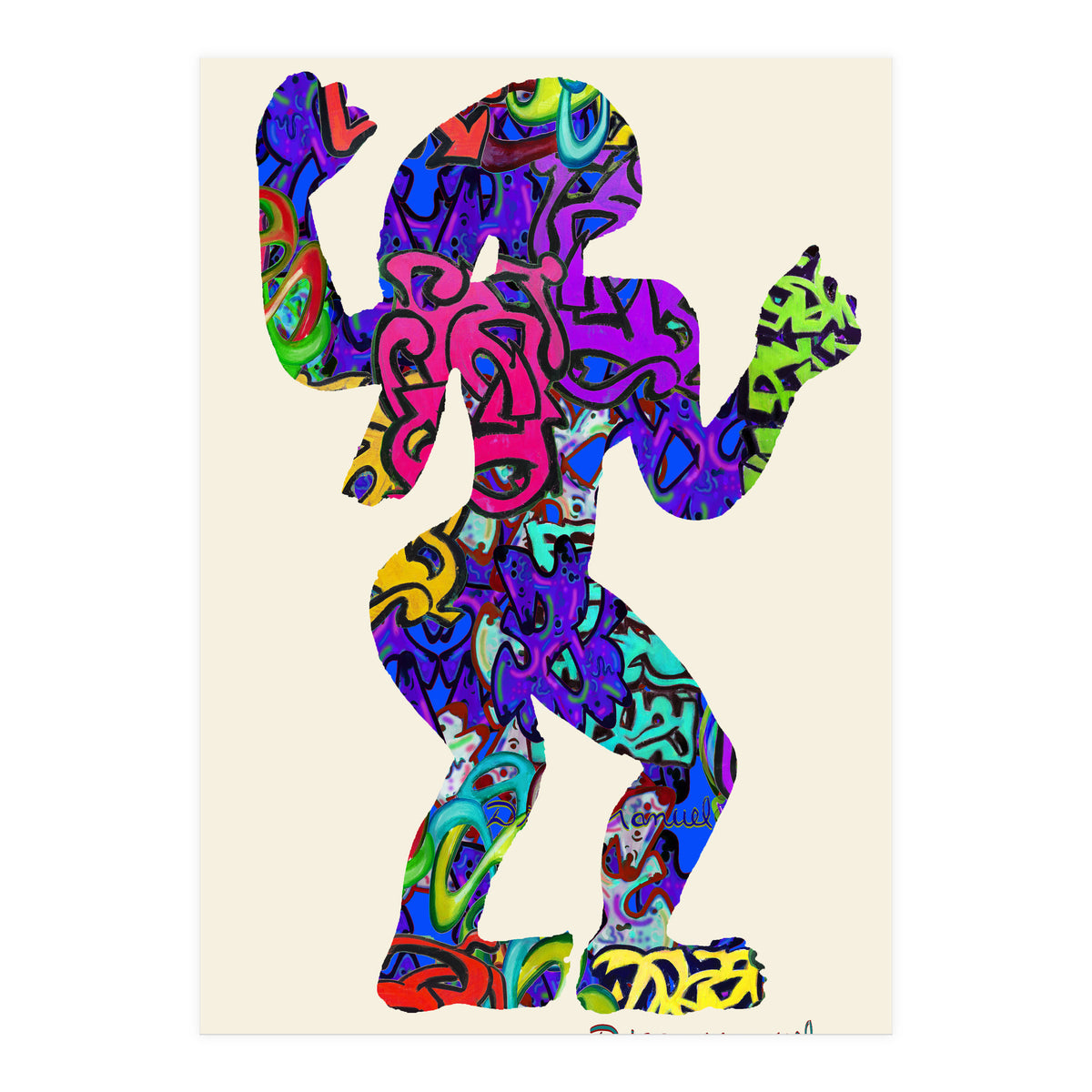 Graffiti Digital Nuevo 4 (Print Only)