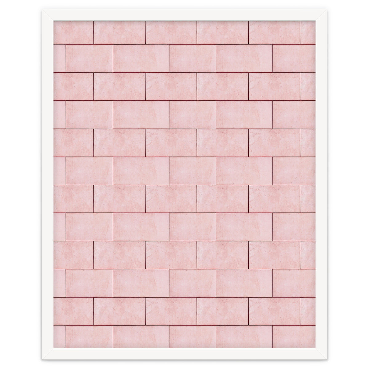 Blush Brick Imperfection