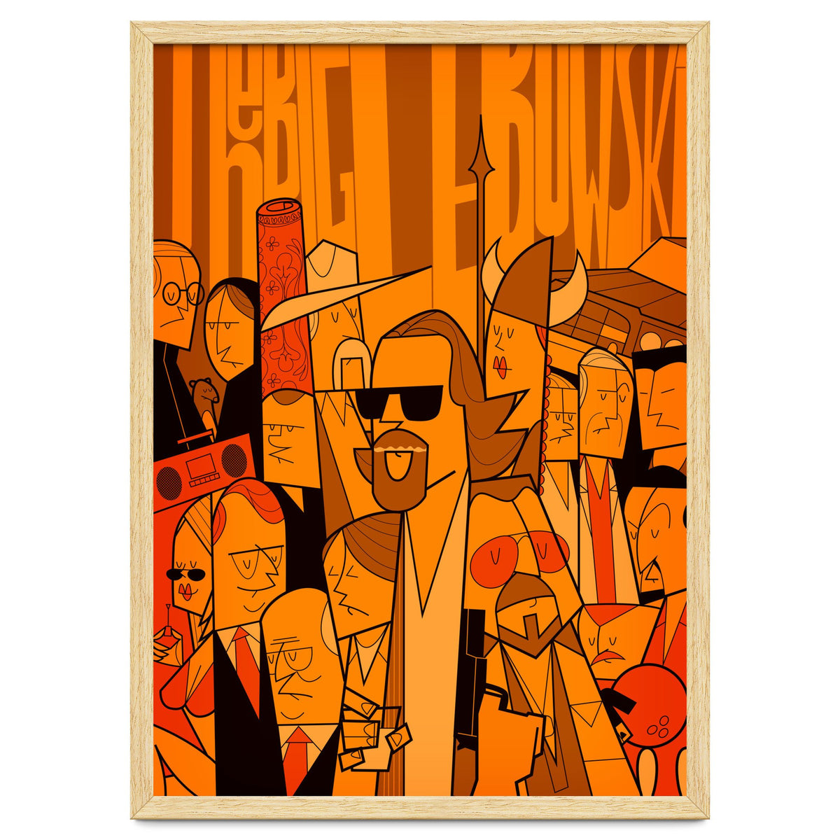 The Big Lebowski Alternative Movie Poster