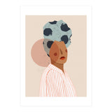 Lady with stripes (Print Only) thumbnail