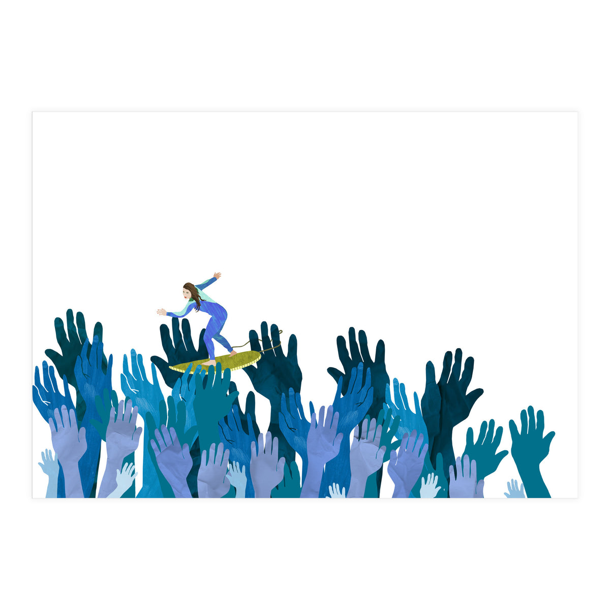 Crowd Surfing (Print Only)