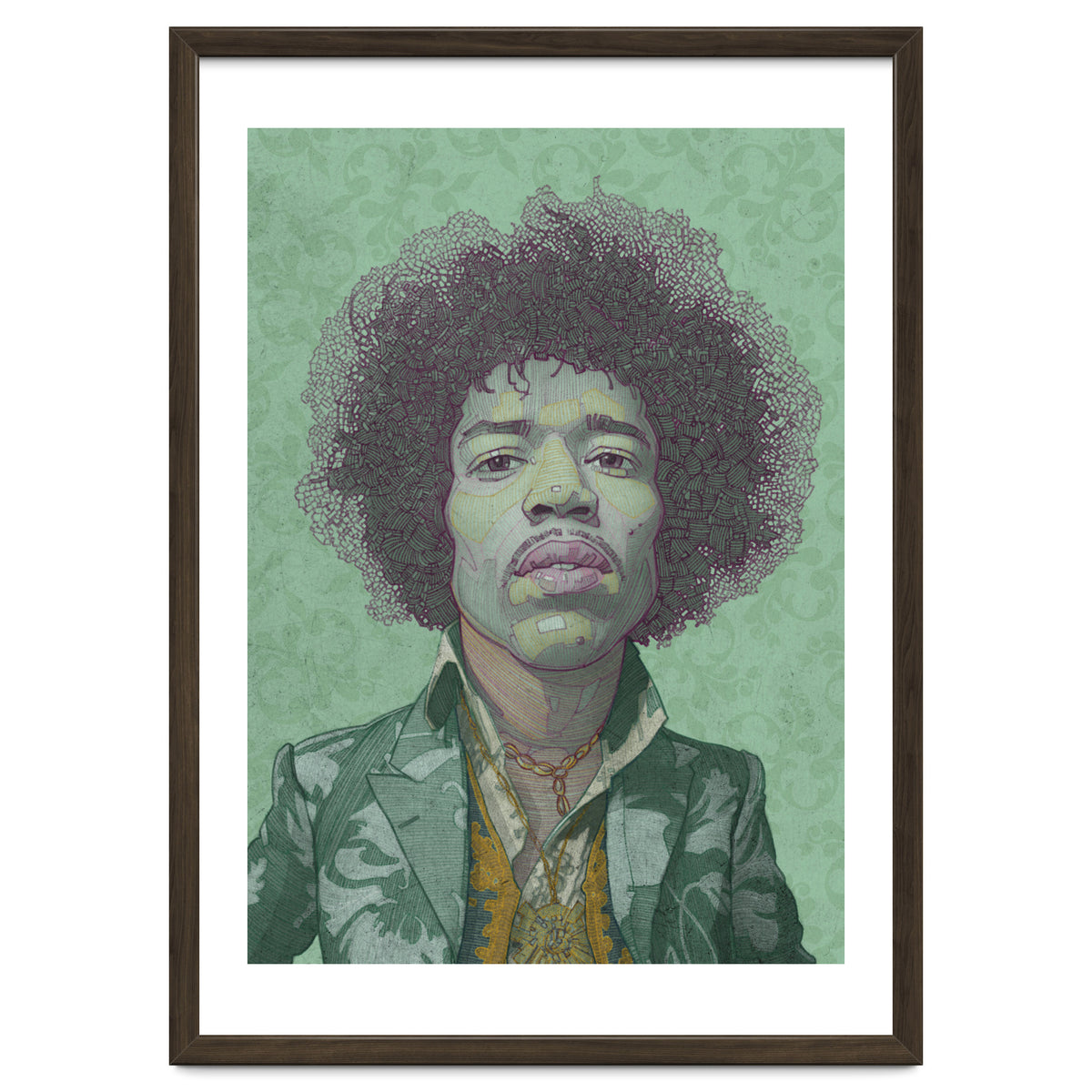 Hendrix Illustration