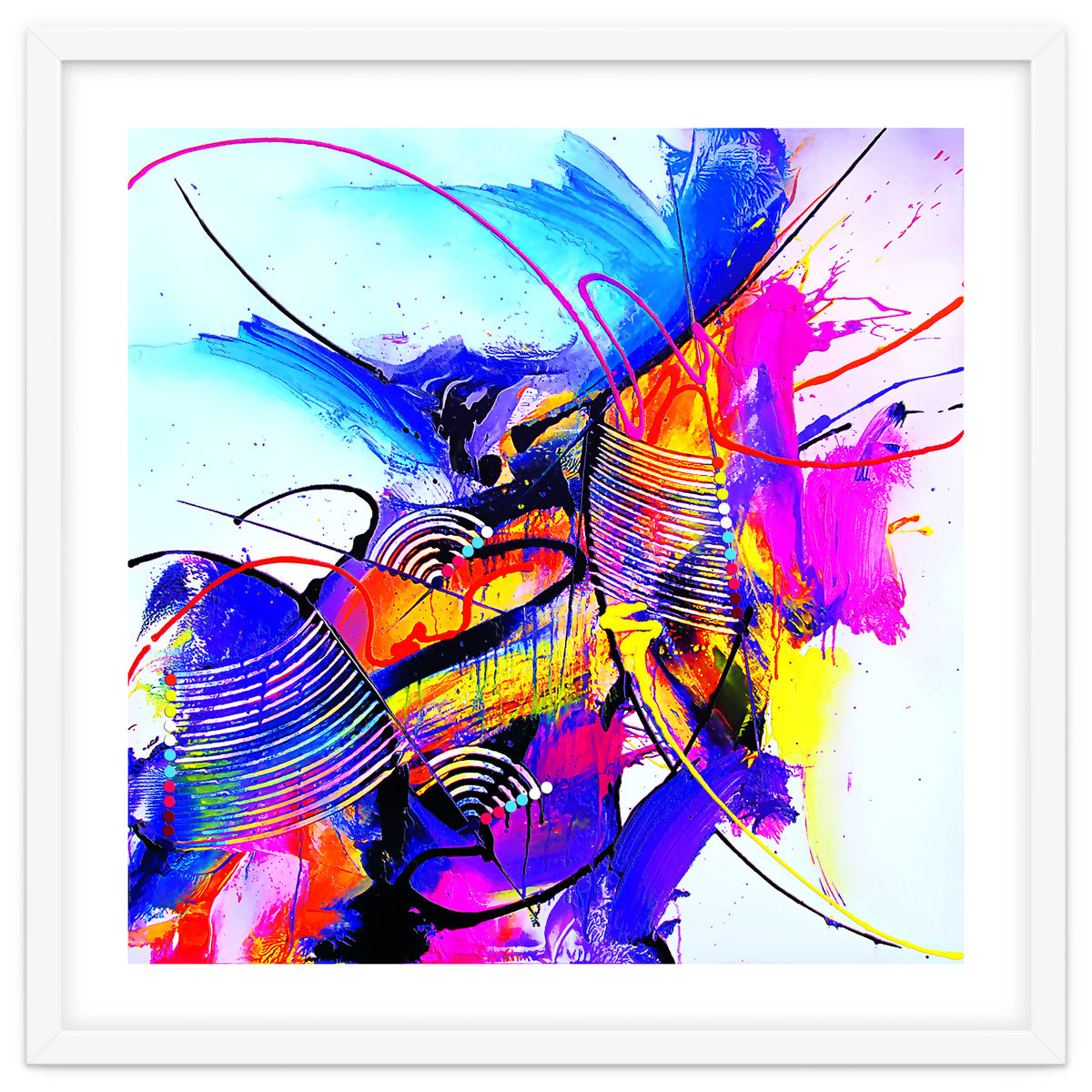 Abstract Art Britto - Qb293