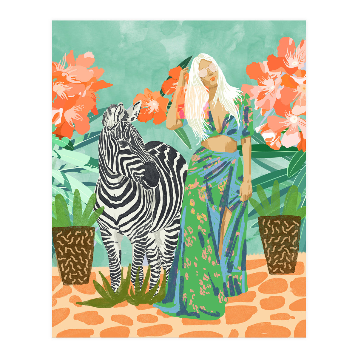 Never Change Your Stripes (Print Only)