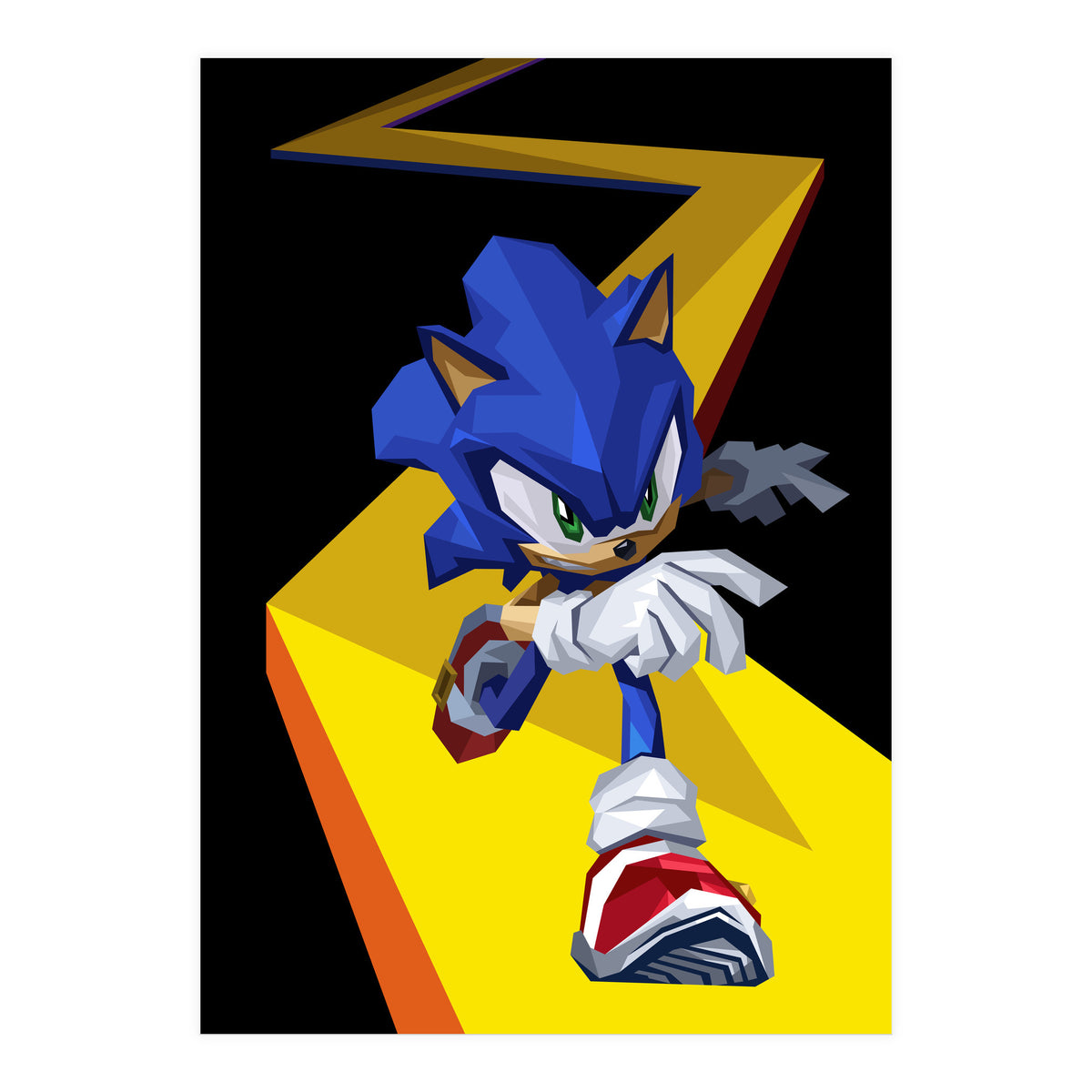 Sonic The Hedgehog (Print Only)