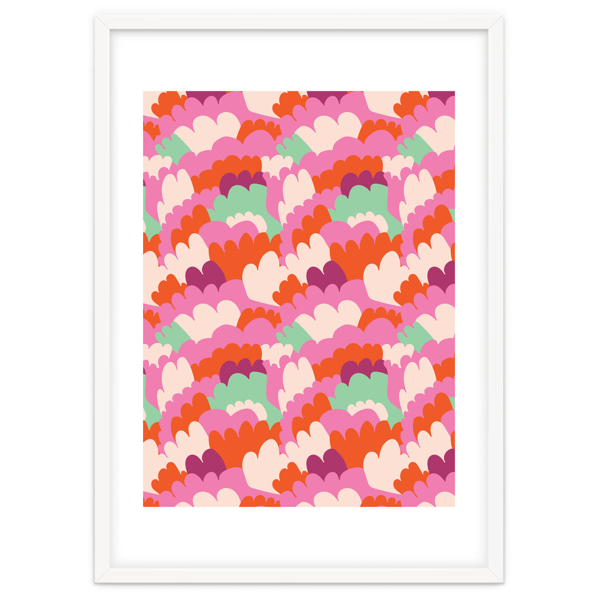 Cute Rainbow Abstract Pattern