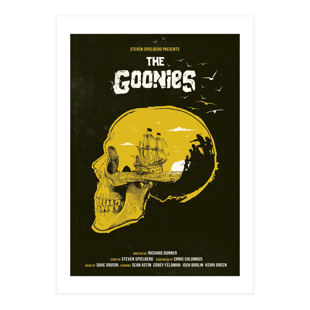 The Goonies movie poster (Print Only)
