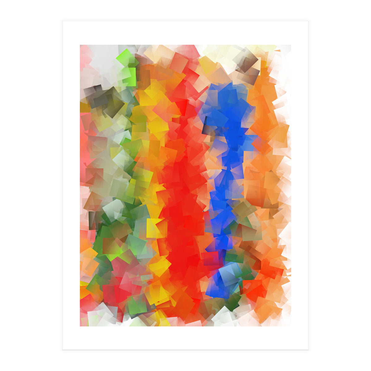 Art In Squares (Print Only)