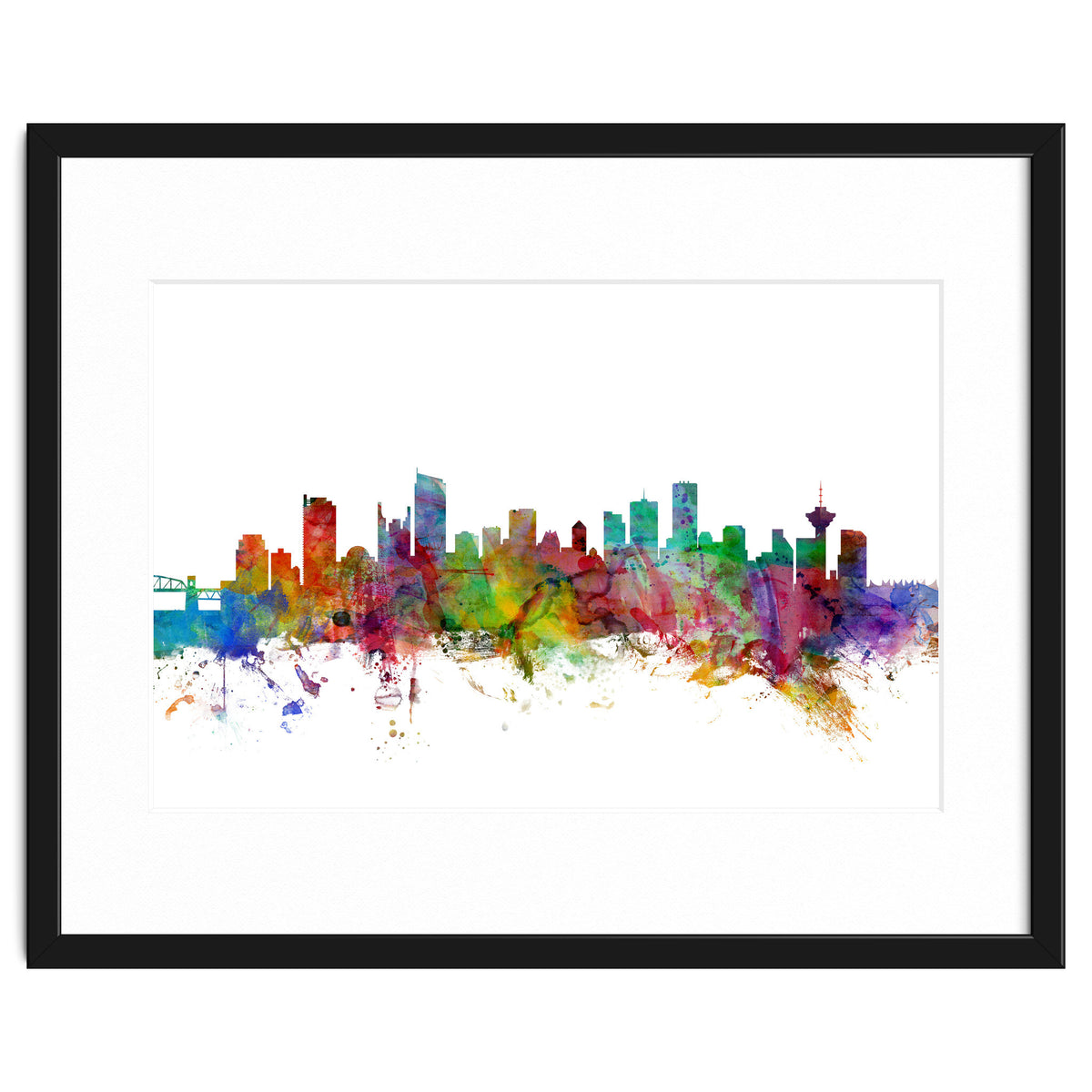 Vancouver Canada Skyline