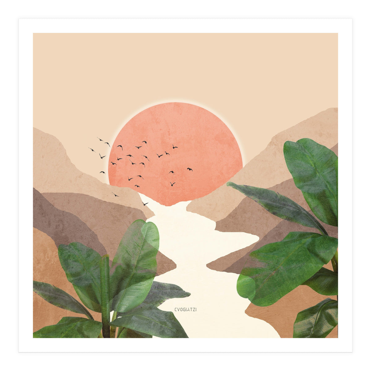 Africa Oasis (Print Only)