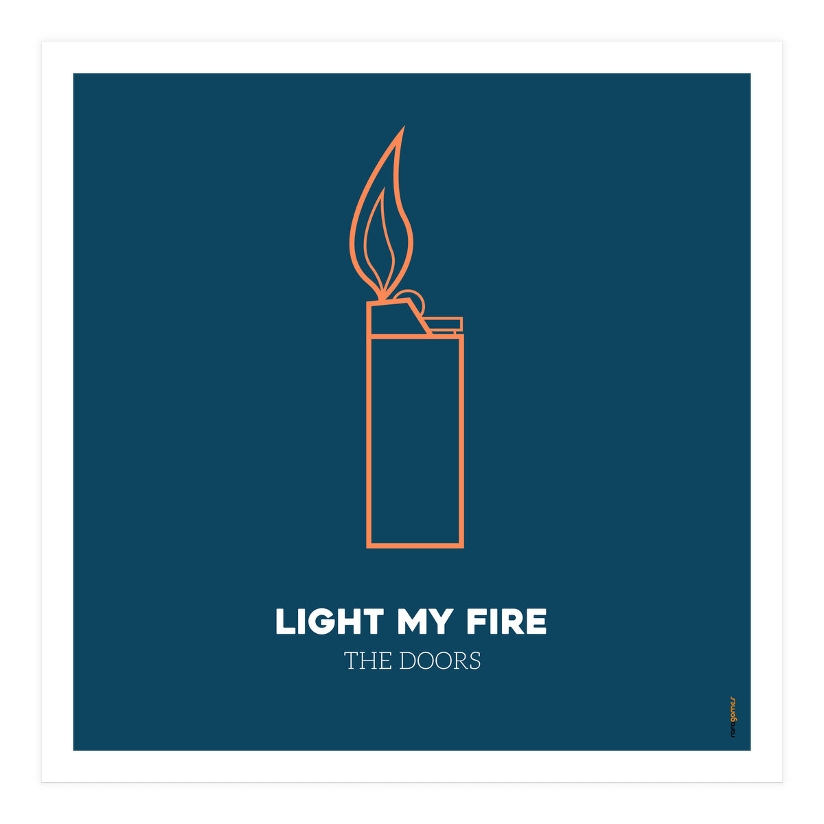 The Doors Light My Fire (Print Only)