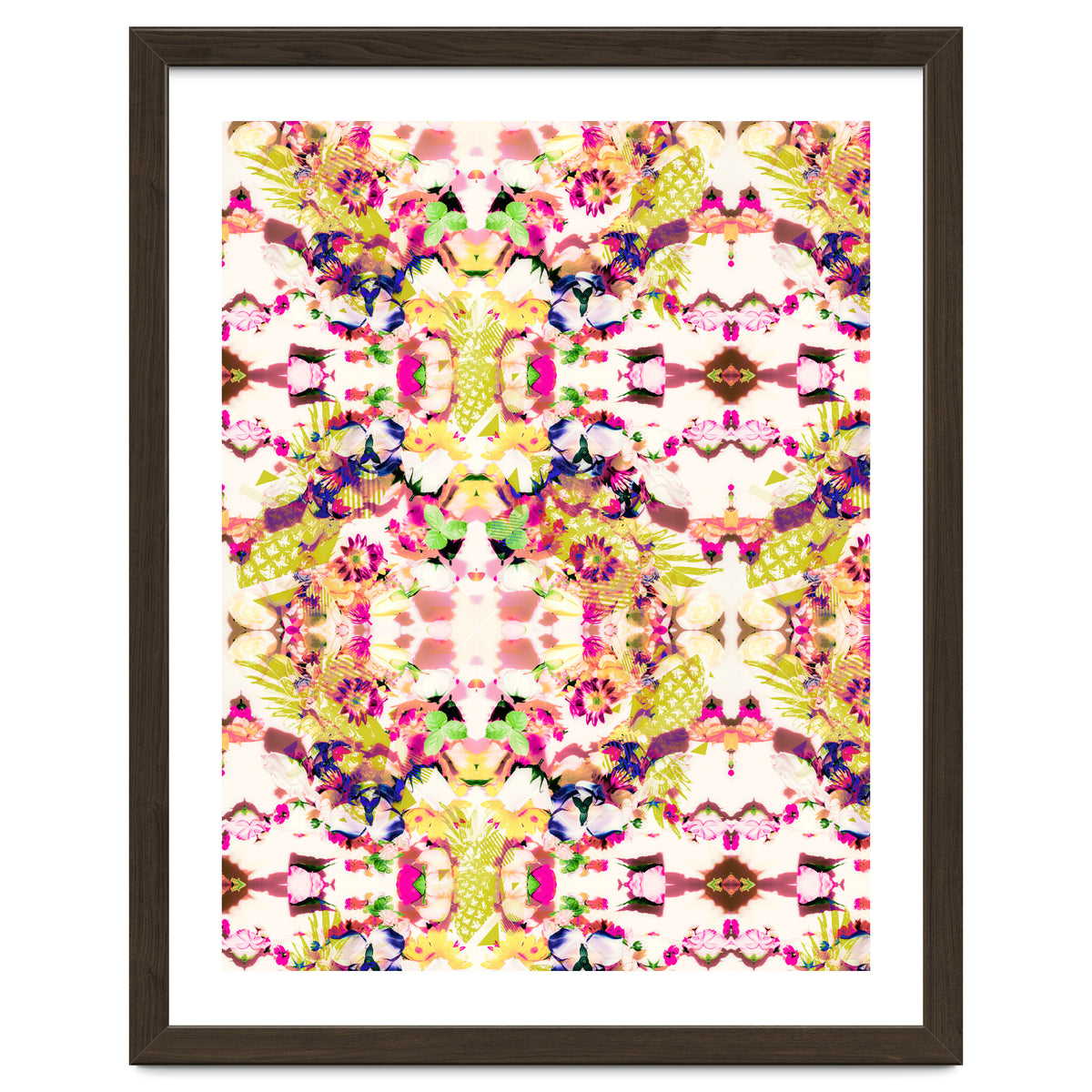 Painting mosaic - Abstract nature