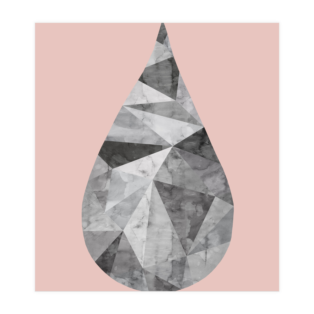 Geometric Rock V (Print Only)