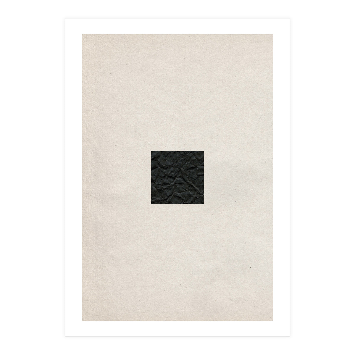 Minimal black square (Print Only)