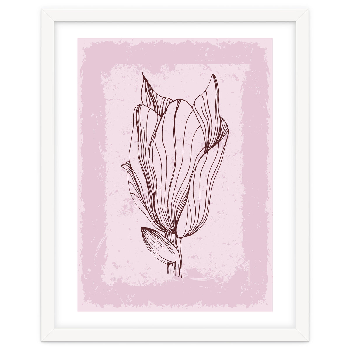 Magnolia Abstract Geometric Nordic