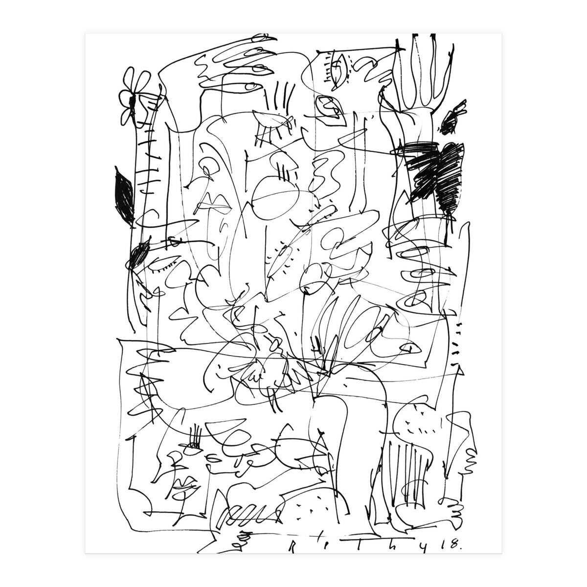 Scouts - b&w (Print Only)