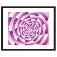 Abstract Pink Spiral