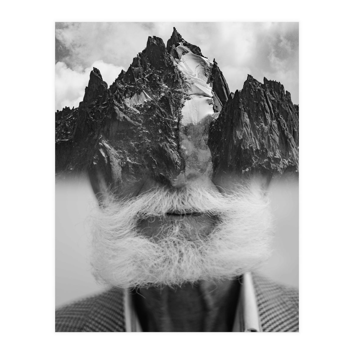 Der Mann Am Berg (Print Only)