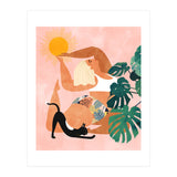 Tropical Yoga (Print Only) thumbnail
