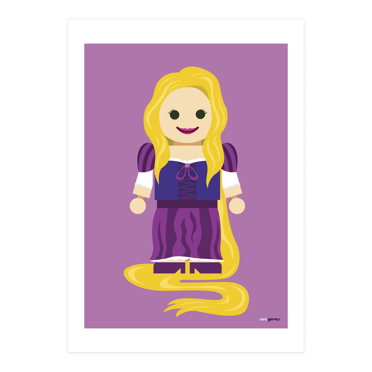 Rapunzel Toy (Print Only)