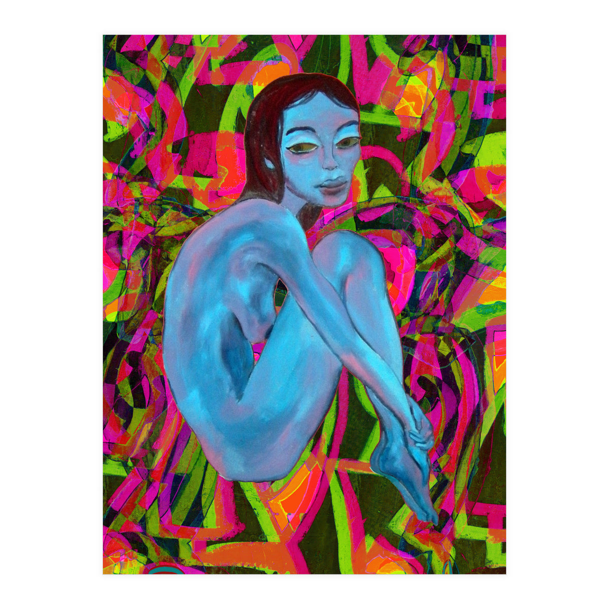 Blue Girl 3 (Print Only)