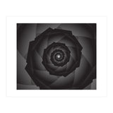 Mono Chrome Tech Spiral Pattern (Print Only) thumbnail