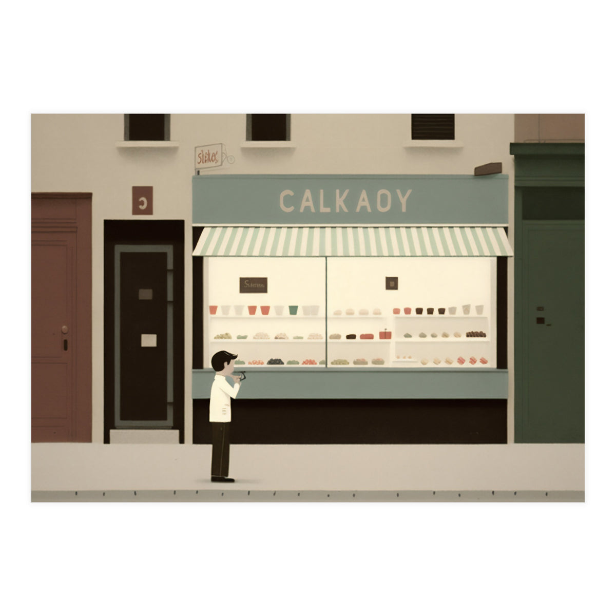 Candy Shop Painting (Print Only)