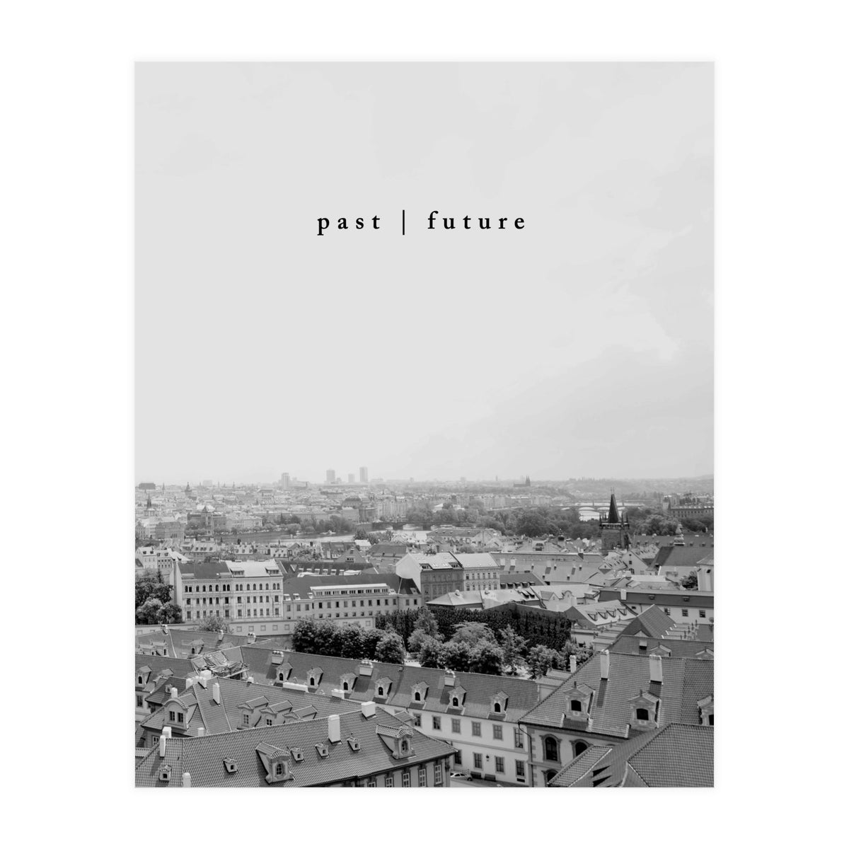 past future - Black and White Photography - (Print Only)