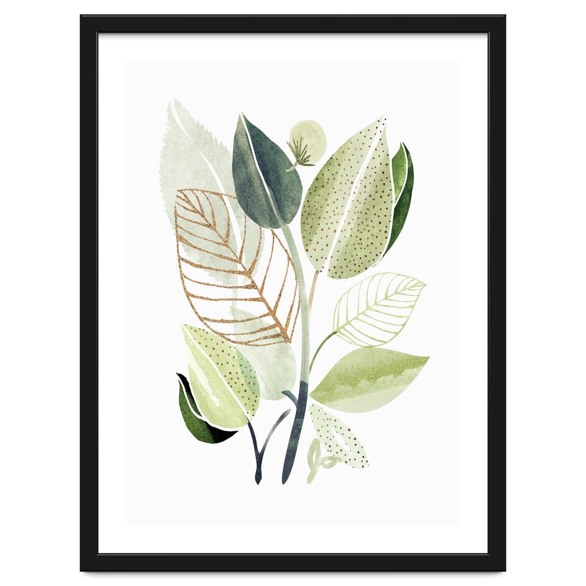 Spring Botanical Collage