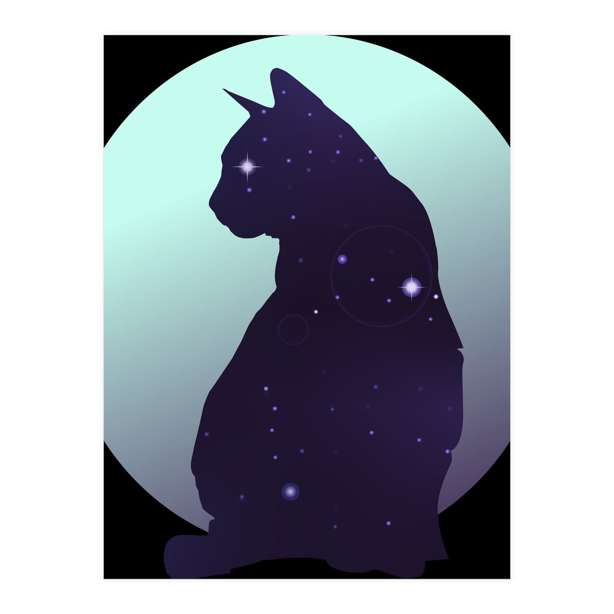 Cat Night (Print Only)