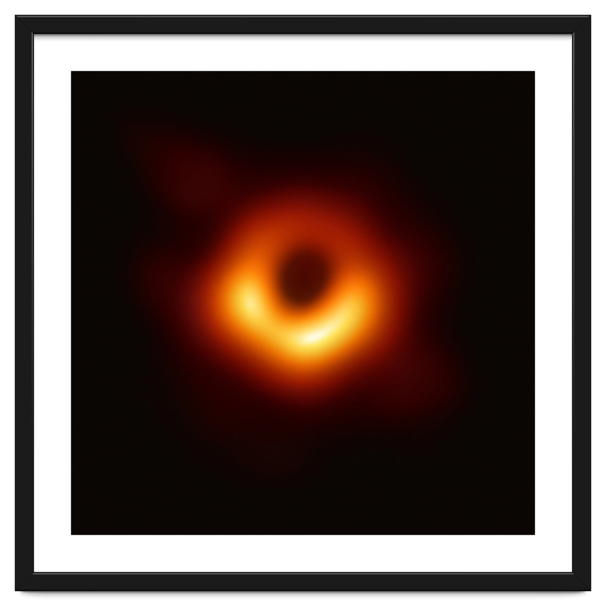 First Image of a Blackhole (Square Version)