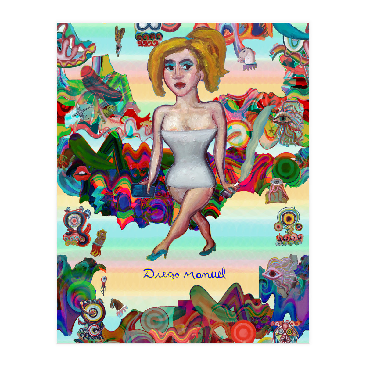 Graffitis 2021 Tapiz 89 (Print Only)