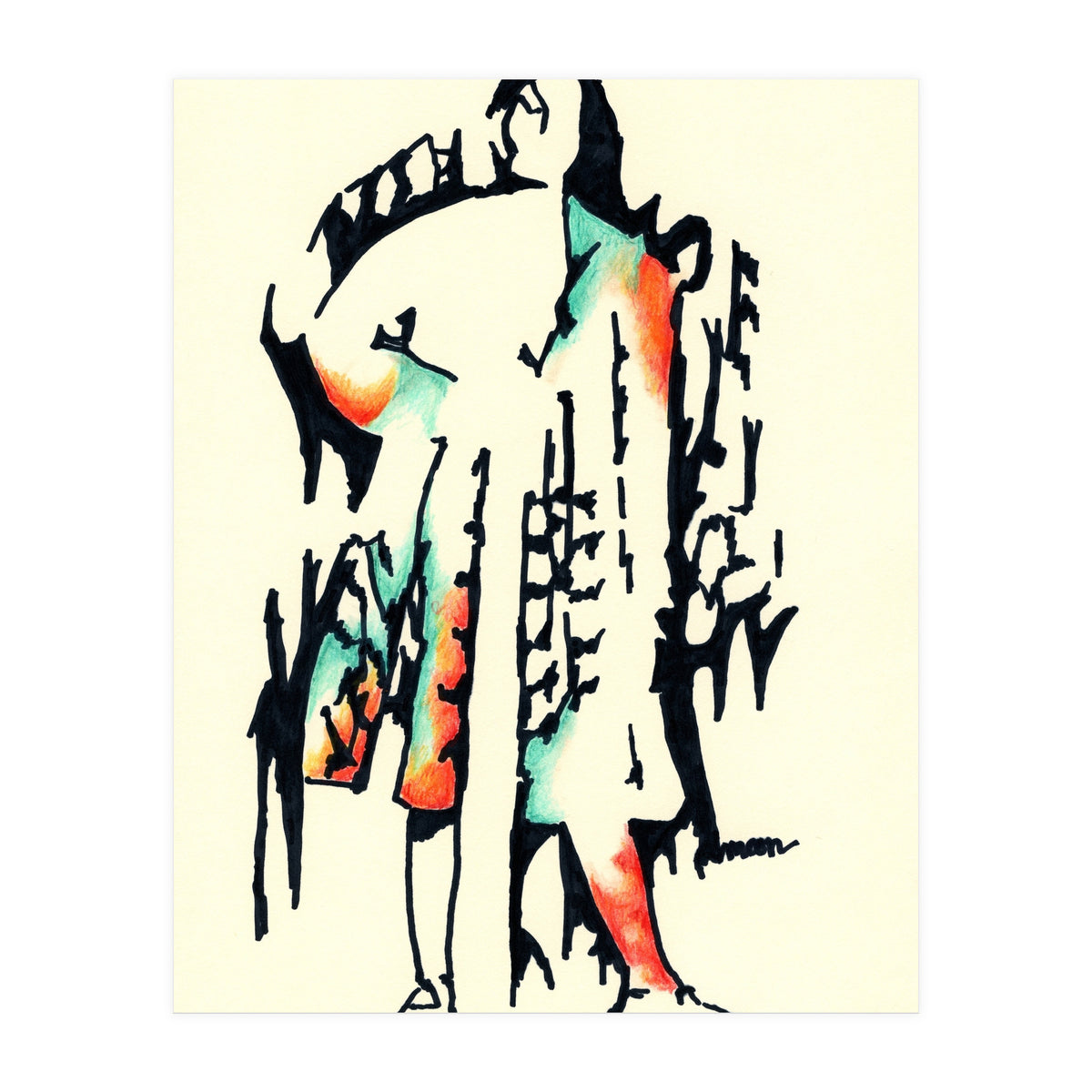 Turn to the left (Print Only)