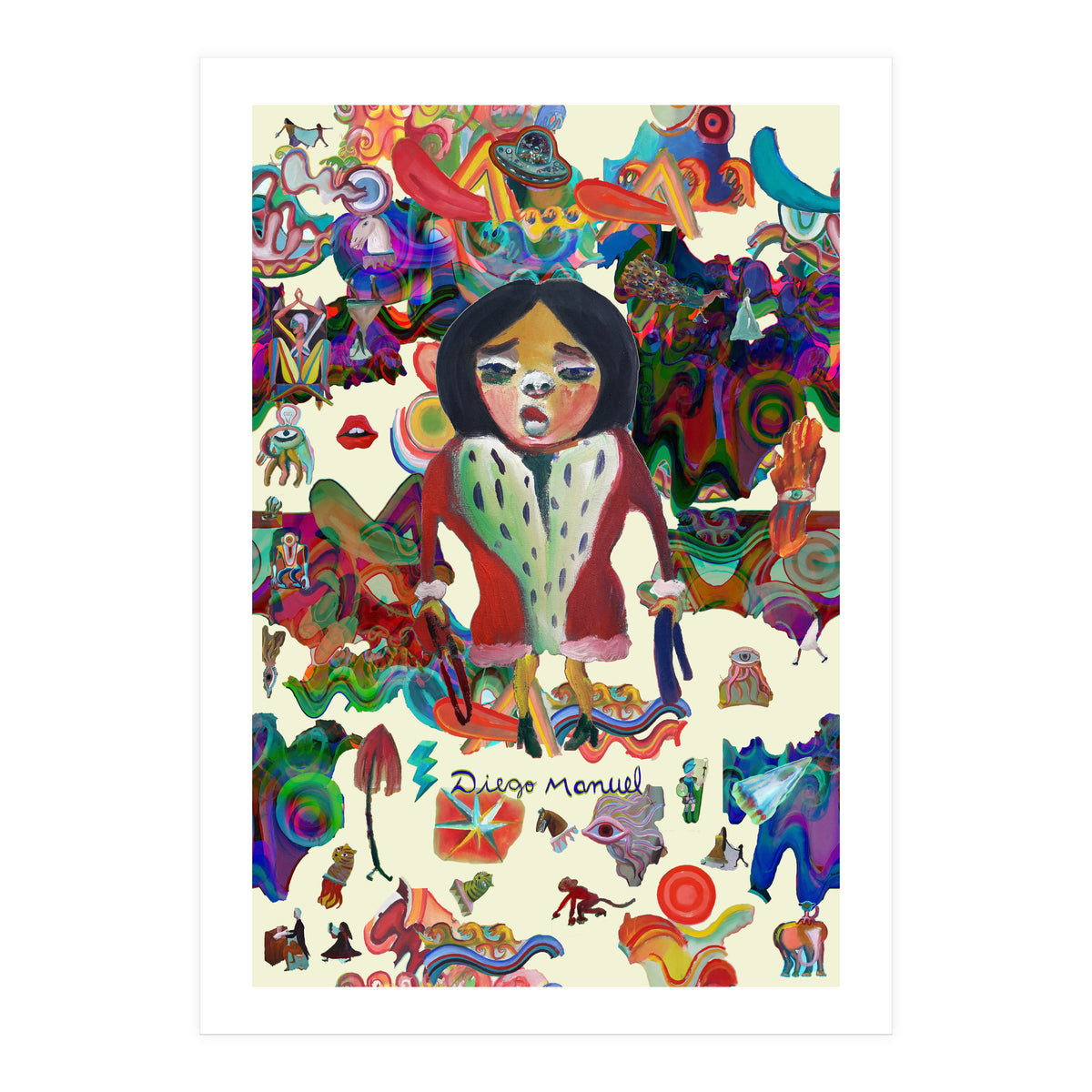 Graffitis 2021 Tapiz 57 B (Print Only)