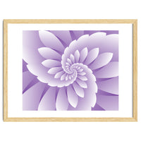 Abstract Purple Floral