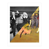 Toulose Lautrec's Dance At The Mouline Rouge & Ginger Rogers (Print Only) thumbnail
