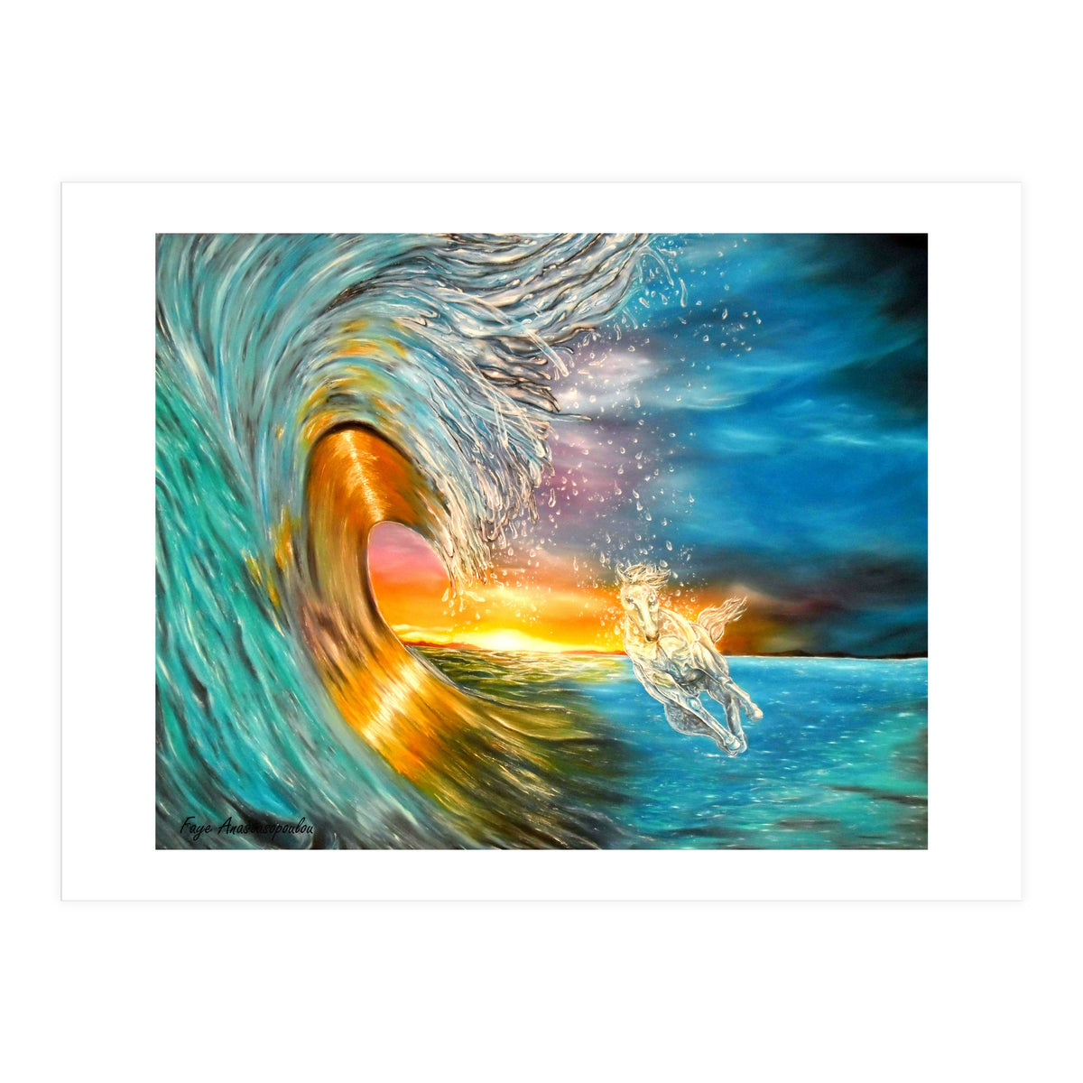 Freezing The Moment (Print Only)