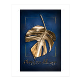 Golden Monstera (Print Only) thumbnail